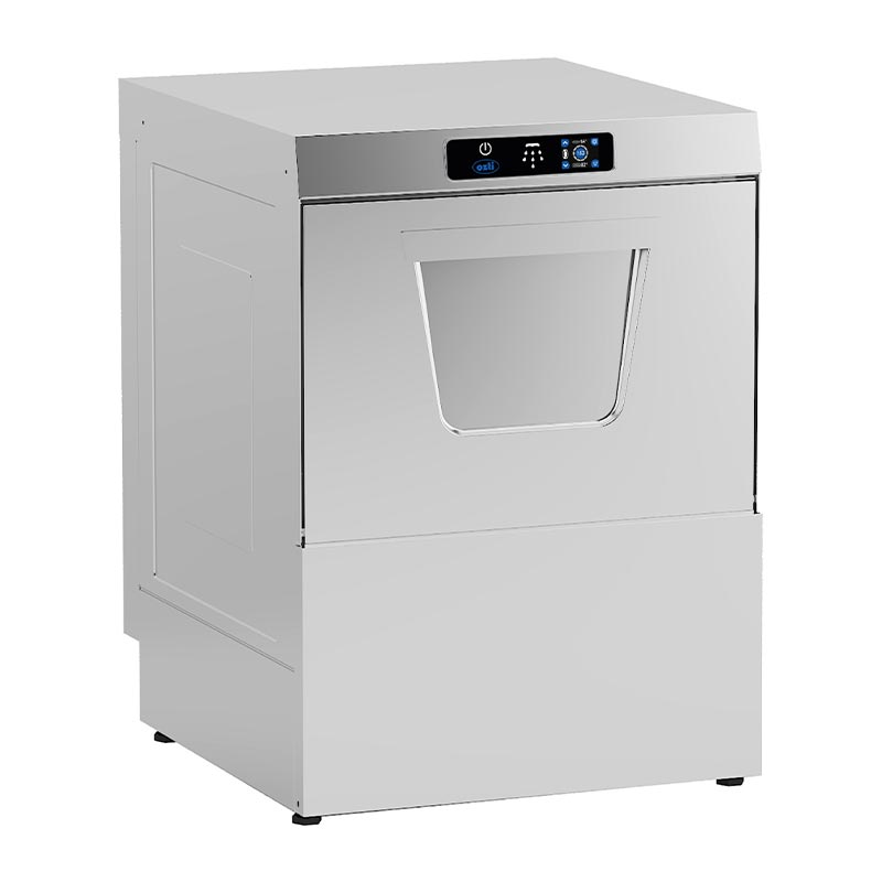 Öztiryakiler OBY 500 Touch Sepetli Tahliye Pompalı Dijital Bulaşık Yıkama Makinesi, 50x50 cm — Öztiryakiler