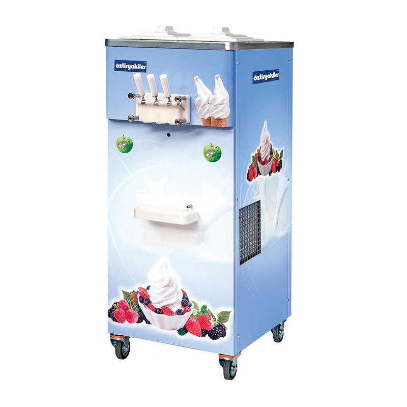 Öztiryakiler OEF4000P 3 Kollu Pompalı Dondurma Makinesi, 2x6 L — Öztiryakiler — Görsel 1