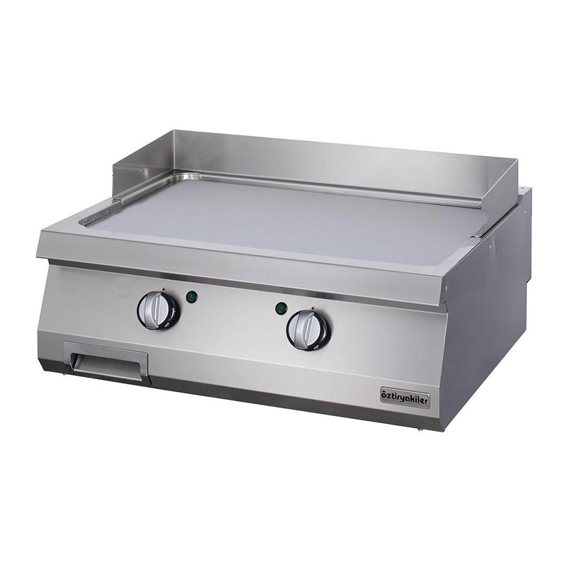 Öztiryakiler OGE 8070 Düz Grill Plate, 80x70 cm, Elektrikli — Öztiryakiler