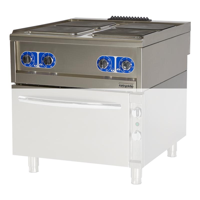 Öztiryakiler Optimum 900 Seri OSOE 8090 E Set Üstü Ocak, 80x90x28 cm, Elektrikli — Öztiryakiler