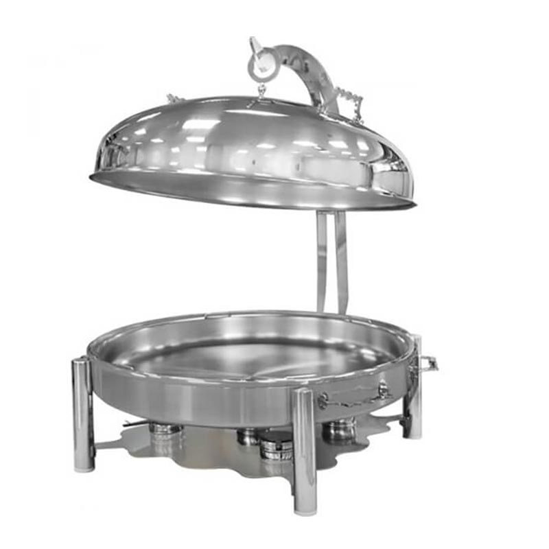 Oztiryakiler Ortadogu Model Askili Chafing Dish Yuvarlak Kapakli 80 Cm Jel Yakitli