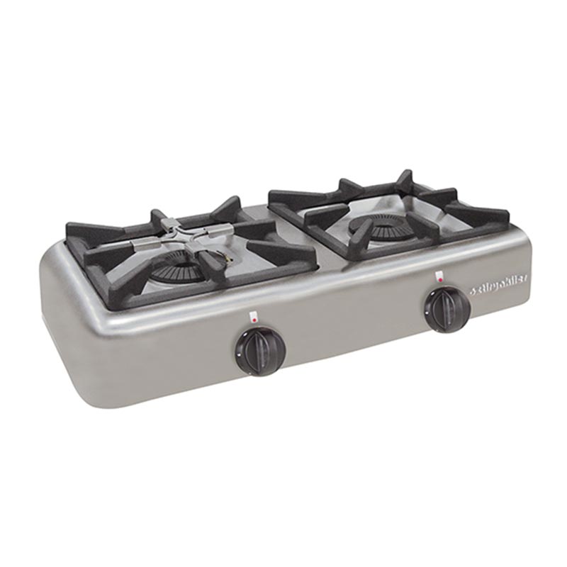 Öztiryakiler OSOG 4075 PA Set Üstü İkili Compact Ocak, 75x40 cm, Gazlı — Öztiryakiler