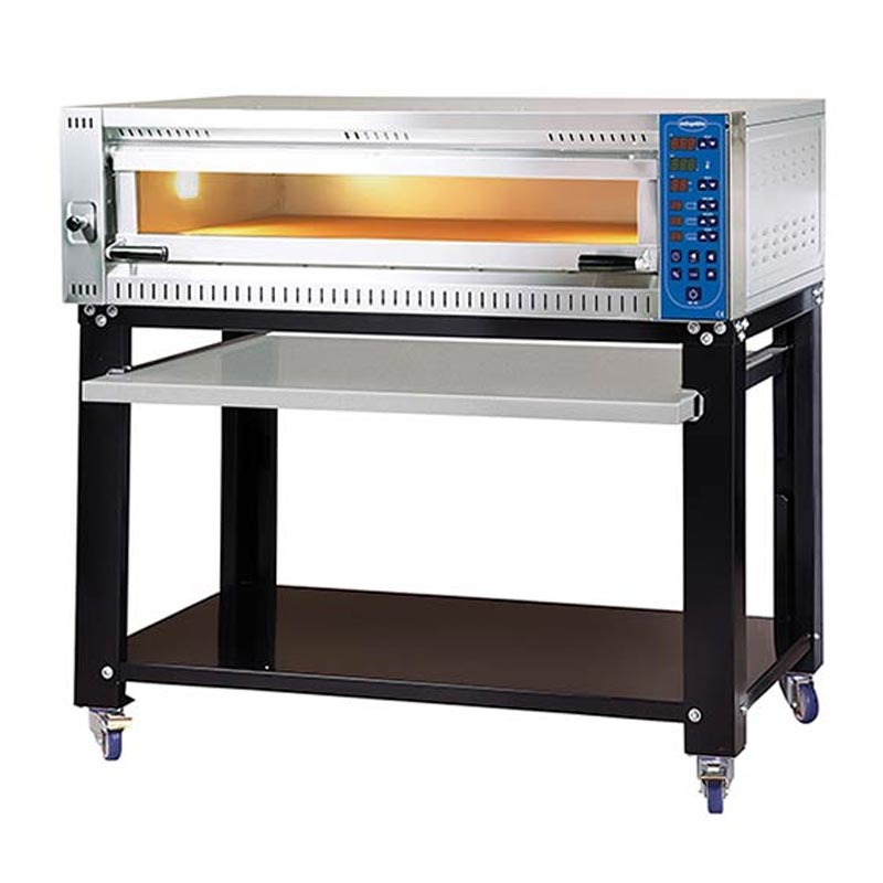 Öztiryakiler PROFI 10570 E-1 34 cm x 6 Pizza Kapasiteli Tek Katlı Tezgahlı Pide Pizza Lahmacun Fırını — Öztiryakiler