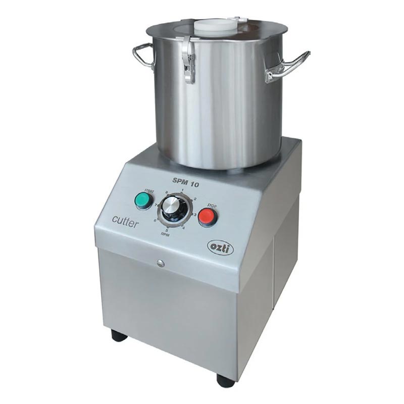 Oztiryakiler Cift Devirli Elektrikli Sebze Parcalama Ve Humus Makinesi 10 SPM-10 L 1 Spd