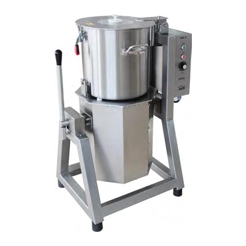 Oztiryakiler Cift Devirli Sebze Parcalama Ve Humus Makinesi 50 L SPM-50 Trifaze 2 Spd