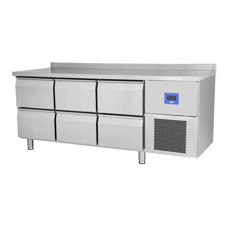 Oztiryakiler Yatay Tezgah TıP-6 Cekmeceli TA-370 Derin Dondurucu Lmv