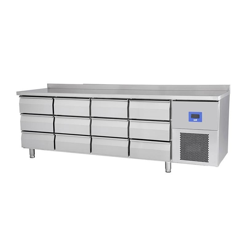 Oztiryakiler E3 Yatay Tip Derin Dondurucu 12 Cekmeceli TA-470 625 L Nmv