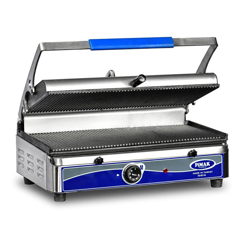 Pimak Kapakli Tost Elektrikli Makinesi 20 Dilim Kapasiteli Blok