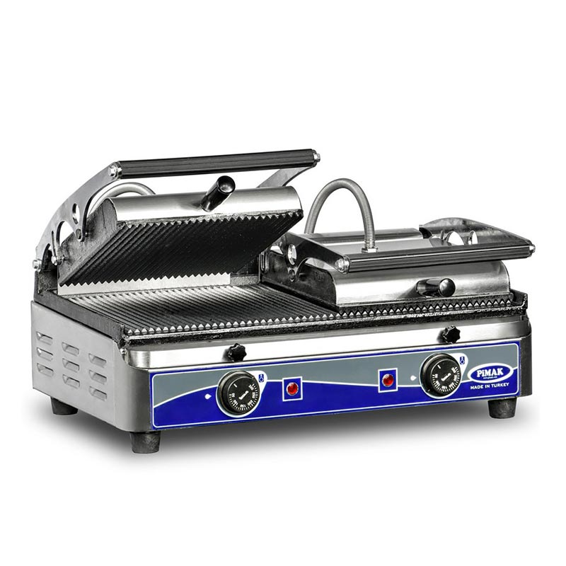 Pimak Tost Makinesi Elektrikli Dilim 20 Kapasiteli Cift Kapakli