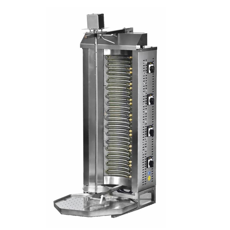 Pimak Motorlu Doner Elektrikli 8 Makinesi Radyanli Ustten