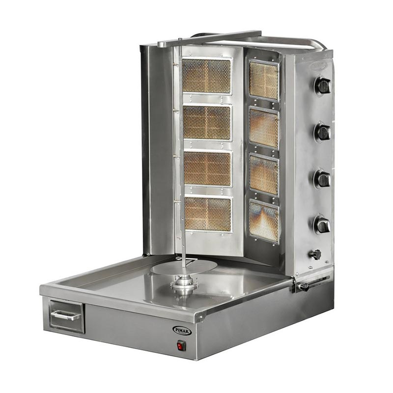 Pimak Motorlu Doner Makinesi 5 5 Radyanli V Dogalgazli Tipi Alttan