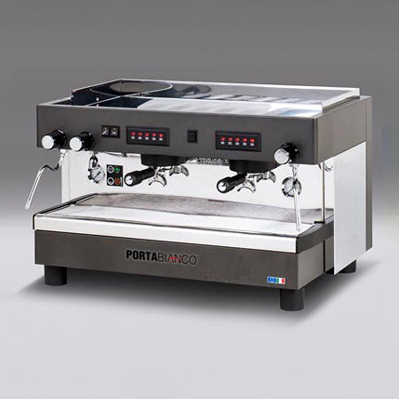 Portabianco Cup Tam Otomatik Espresso Kahve 2 Makinesi Gruplu Tall