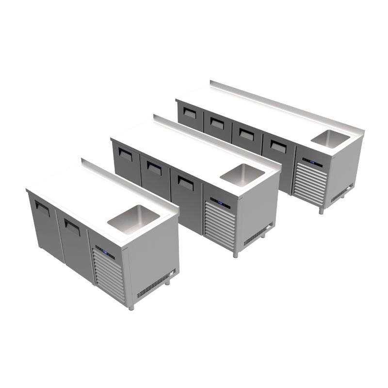 Portabianco Ttev Tezgah Tipi Make Up Buzdolabi 2n60 Evyeli 2 Kapili