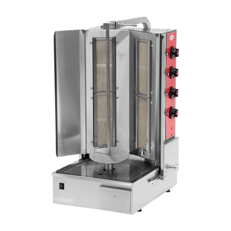 Empero Ocağı Alttan Gazlı Motorlu 4 Radyanlı 50x62x100 Emp.dn.151 Cm 2r Döner