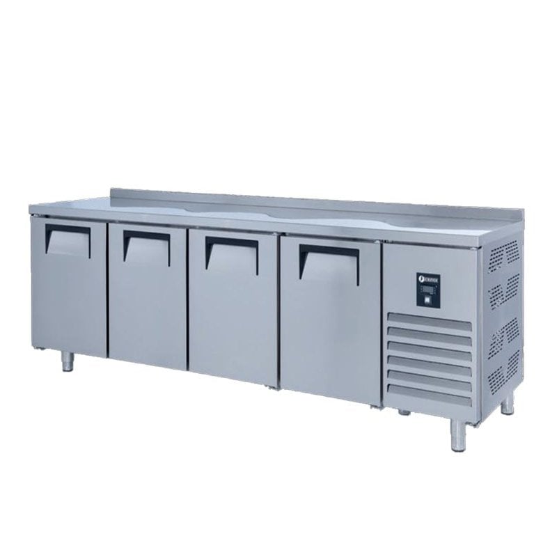 İceinox Tezgah Tip Snack Seri 4 Kapılı Buzdolabı 650 L 304 K 250x70x85 Cm Cts