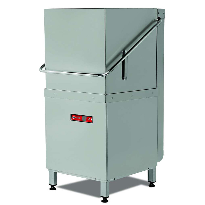 Empero Emp 1000 Sdf Full Giyotin Tipi Bulaşık Makinesi Dijital Kontrollü 50x50 Cm Basketli Parlatıcı Deterjan Drenaj Pompalı 380 V