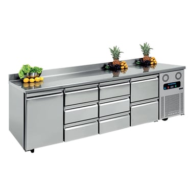 Kef Tipi Dondurucu 1 Kapılı 6 BGL-4 Çekmeceli 6d Tezgah