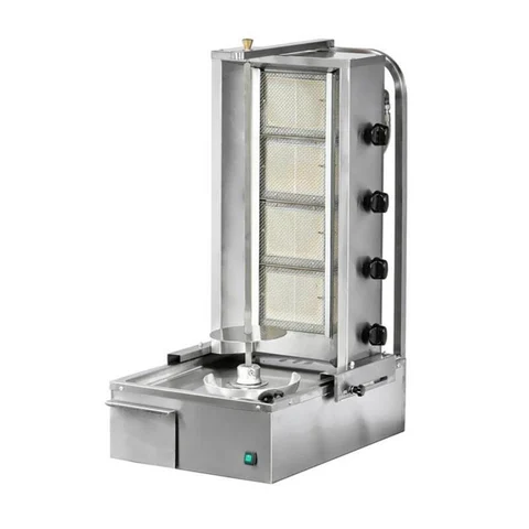 Pimak Alttan Motorlu Döner Ocağı 4 Radyanlı Gazlı LPG Ce Belgeli 50x71x105 cm DO7/M77-(4A) — Pimak