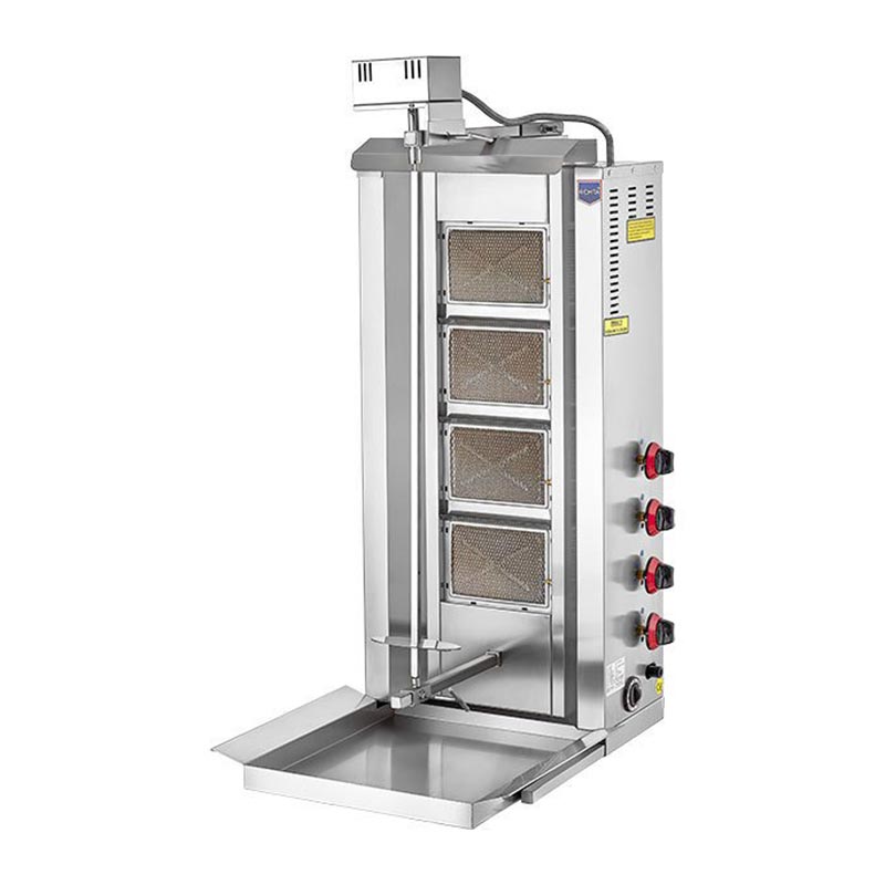 Remta Motorlu Doner Ocagi 4 Radyanli D08 Lpg M Ustten