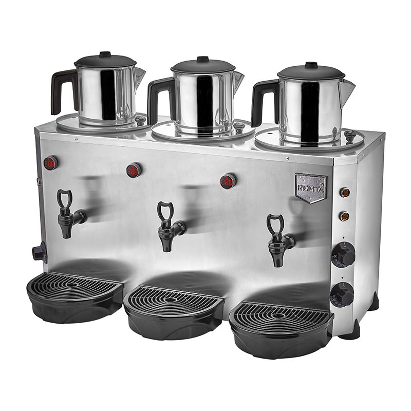 Remta Jumbo Cay Elektrikli Makinesi 3 Demlikli 9 DE-16 9 9 L