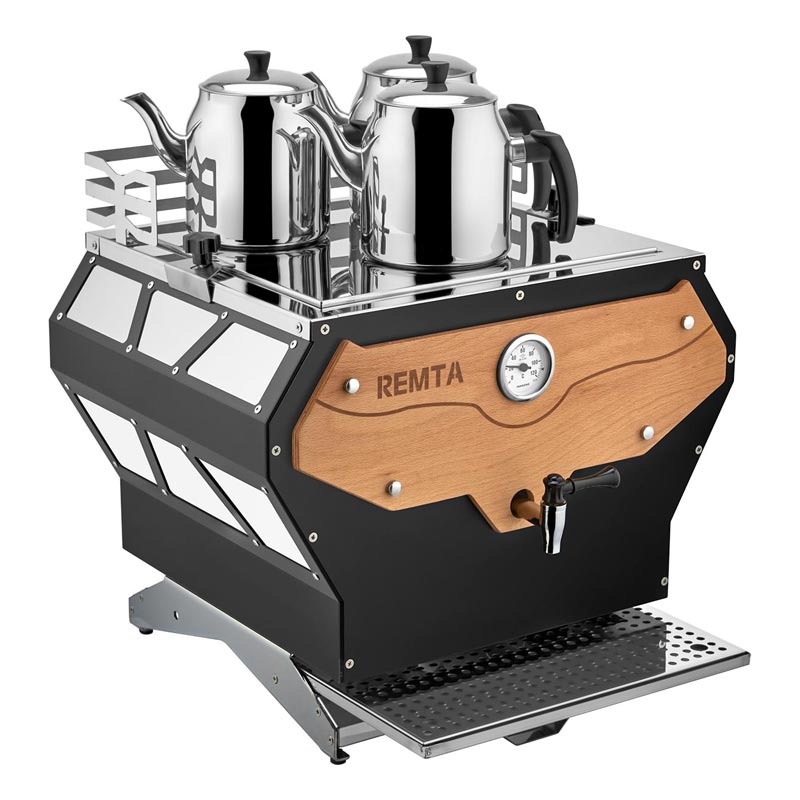 Remta Pro Serisi 3 Demlikli Jumbo Cay DE-23 Makinesi 30 L