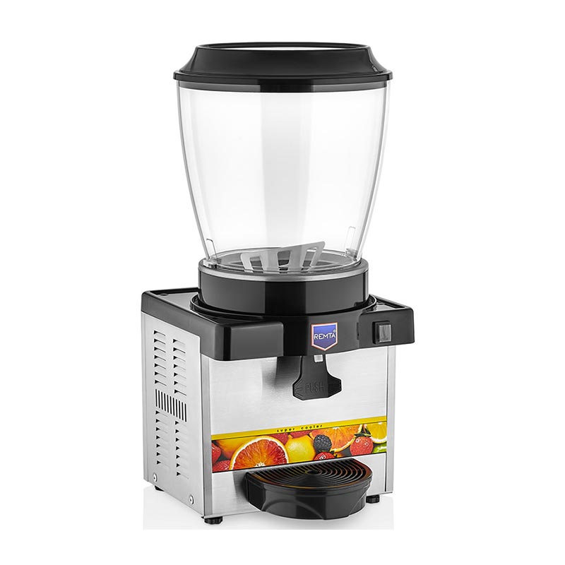 Remta Ve Ayran Sogutucu Karistirmali 20 L Metalik ST-30 Royal Serbet Gri