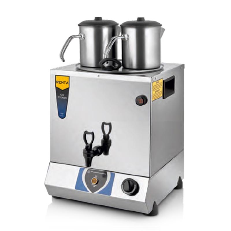 Remta Demlikli Cay Makinesi 17 L TT-02 Pleytsiz Cift Elektrikli