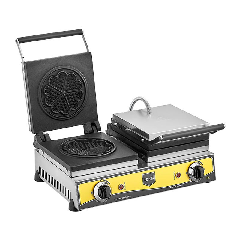 Remta Cicek Model Elektrikli Waffle W15 Makinesi 21 Cm