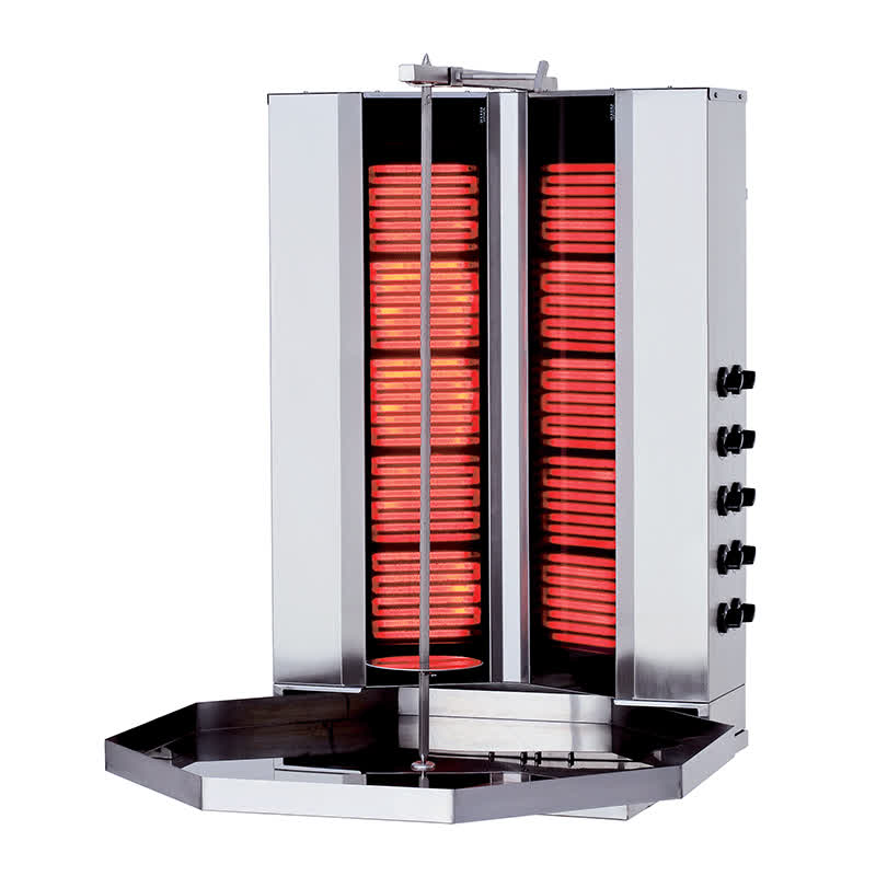 Rinnova Doner Ocagi 5 5 Radyanli Motorsuz Camli Klg162v V Model Elektrikli