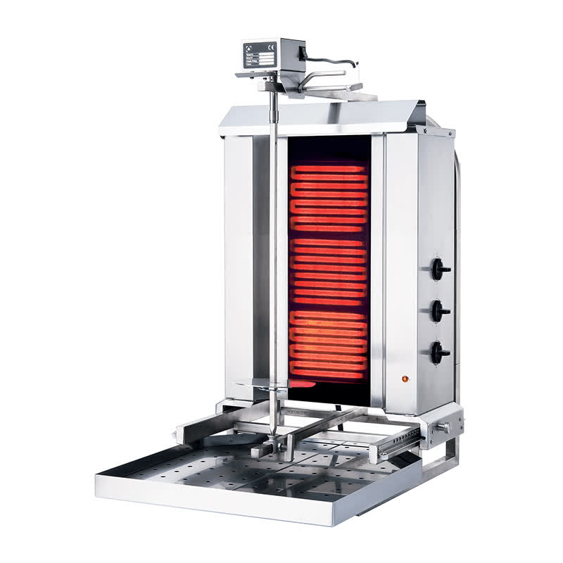 Rinnova 3 Radyanli Elektrikli Ustten Motorlu Hareketli Govde Klg230hg Camli Doner Ocagi