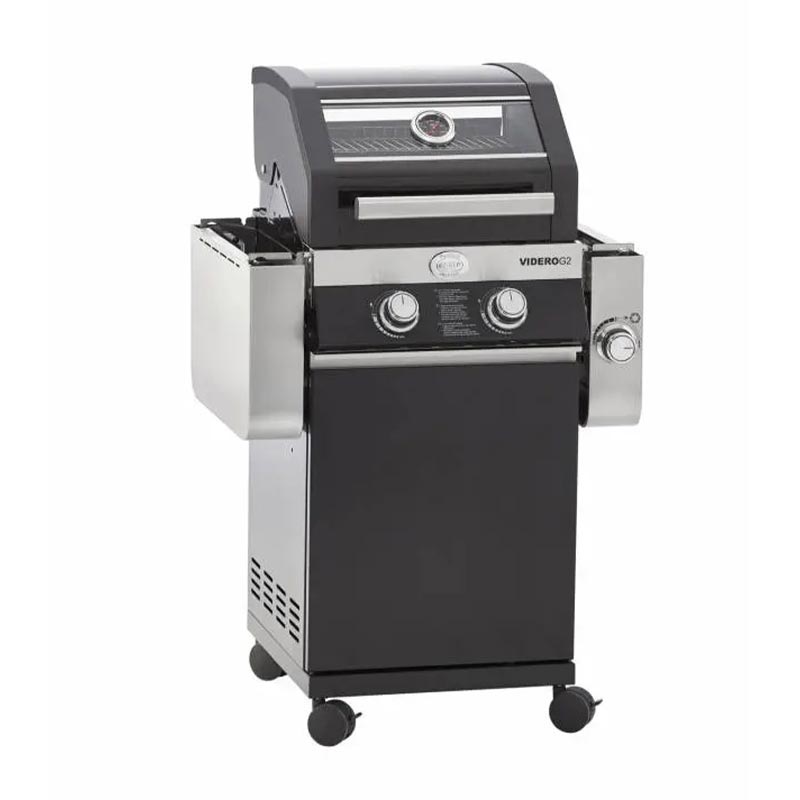 Rösle 25534 Videro G2-S Vario Barbekü İstasyonu, Doğalgazlı, Siyah — Rösle — Görsel 2