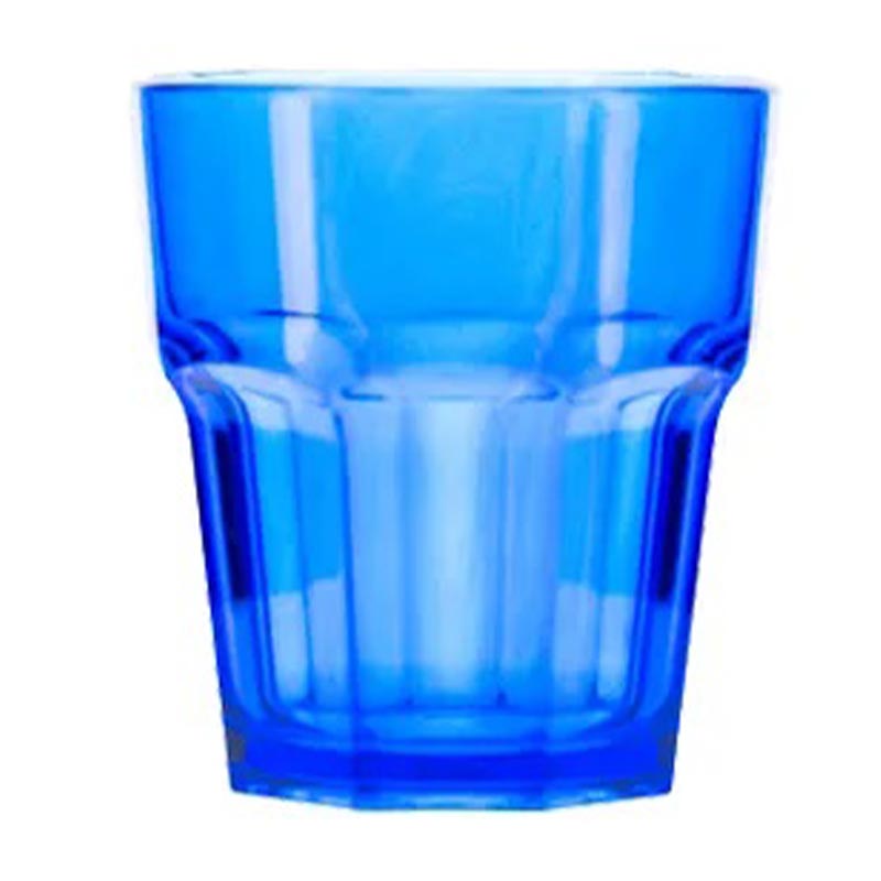 Rubikap Premium Polikarbon 250 Mavi Bardak Ml