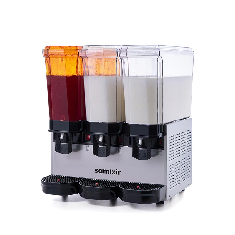 Samixir Triple Soguk ıcecek Dispenseri 20 20 20 L Fiskiyeli Karistiricili Karistiricili 60 ınox Smmi Klasik