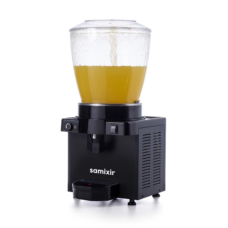 Samixir Soguk ıcecek Siyah Dispenseri 22 S22 L Panaromik Analog