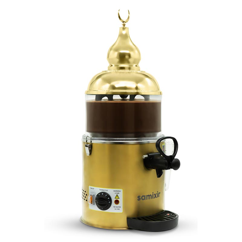 Samixir Sicak Cikolata Ve Sahlep Makinesi SC-05 5 L Gold