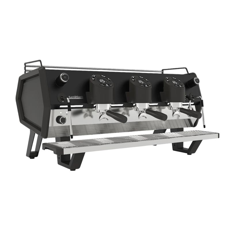 Sanremo Pro Tam Espresso Kahve Makinesi 3 D8 Gruplu Otomatik Siyah