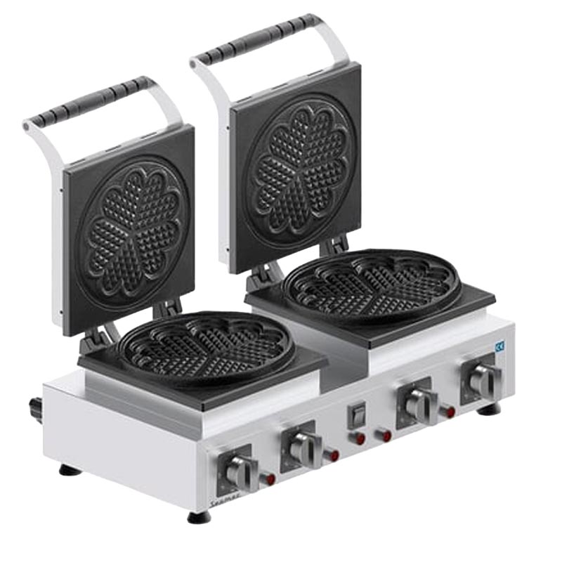 Seamac Model Ciftli Waffle Makinesi WFC-3 Kucuk Cicek Elektrikli