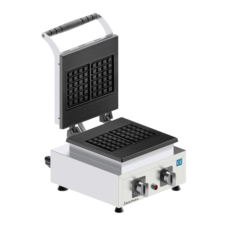 Seamac Kare Model Elektrikli WFF-2 Tekli Waffle Makinesi