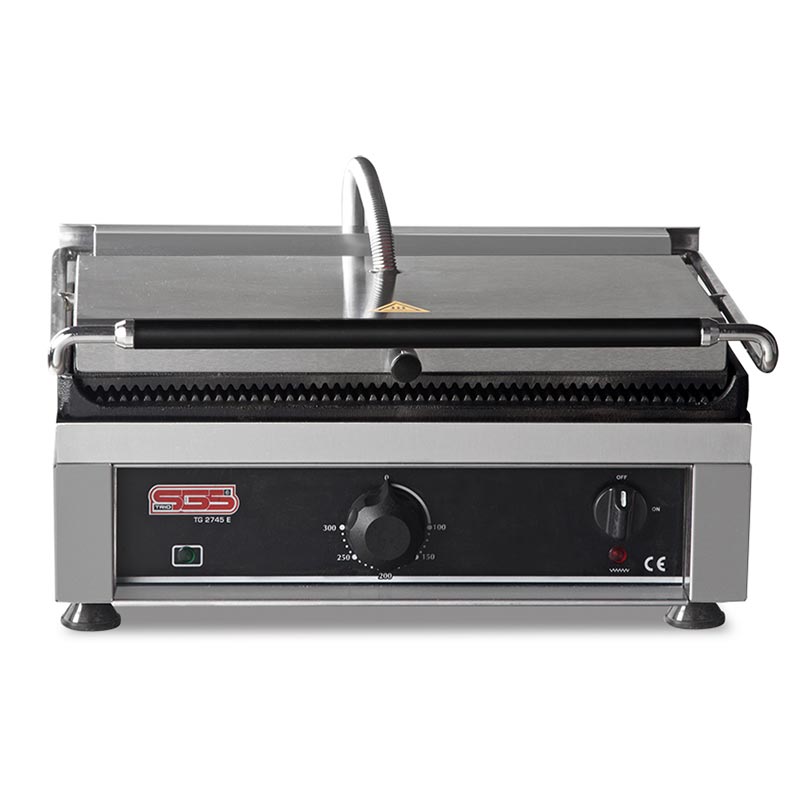 Sgs G G Elektrikli Alt Ust Duz Tost TG-2735 Makinesi Tek Kapakli