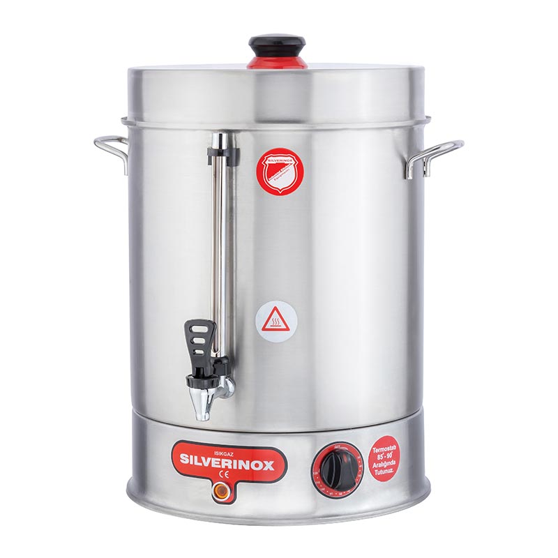 SilverInox 2048 Sıcak Süt Otomatı, 160 Bardak Kapasiteli, 12 L — SilverInox
