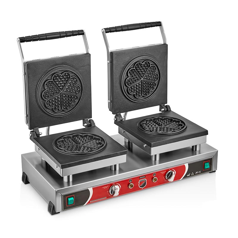 Silverinox Model Waffle Makinesi 2138 Ciftli Cicek Elektrikli