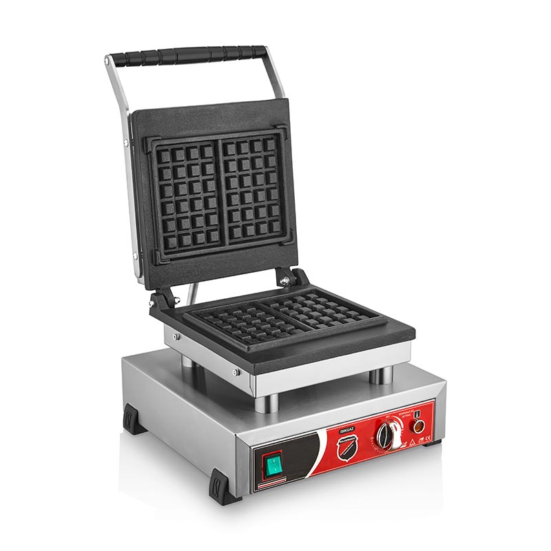 Silverinox Waffle Makinesi 2147 Elektrikli Kare Model