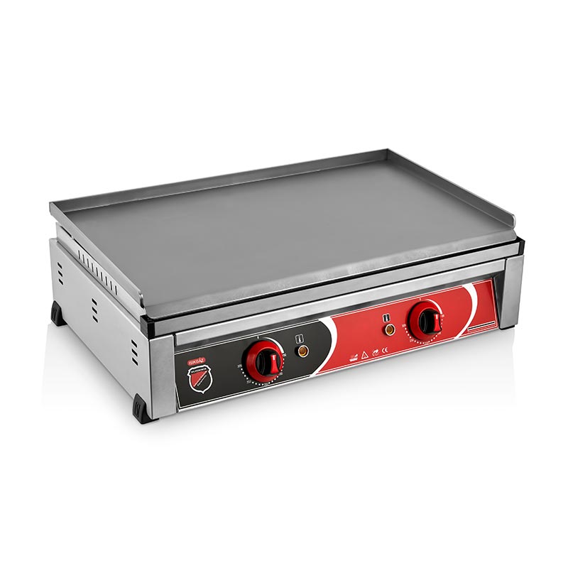 SilverInox 2156 Pleyt Izgara, 70 cm, Elektrikli — SilverInox