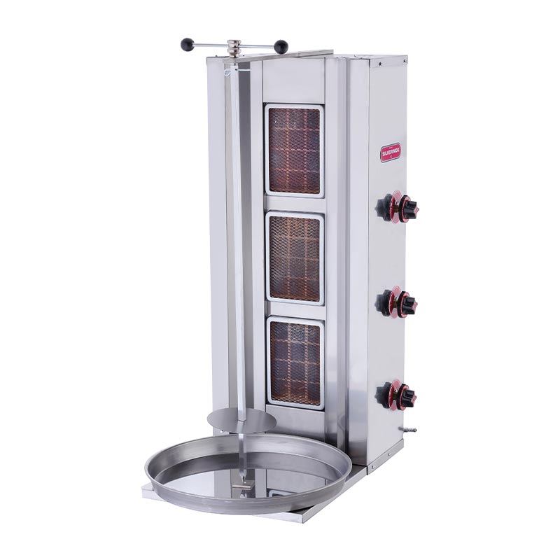 Silverinox 3 Radyanli Lpg 2161 Li Doner Ocagi