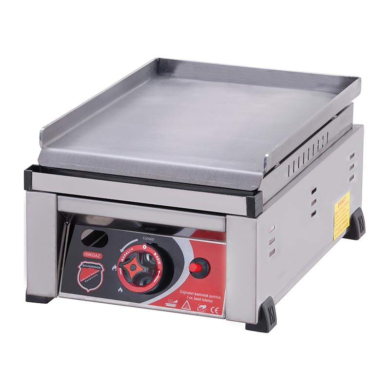 SilverInox 2604-2 Pleyt Izgara, 30 cm, LPG'li — SilverInox