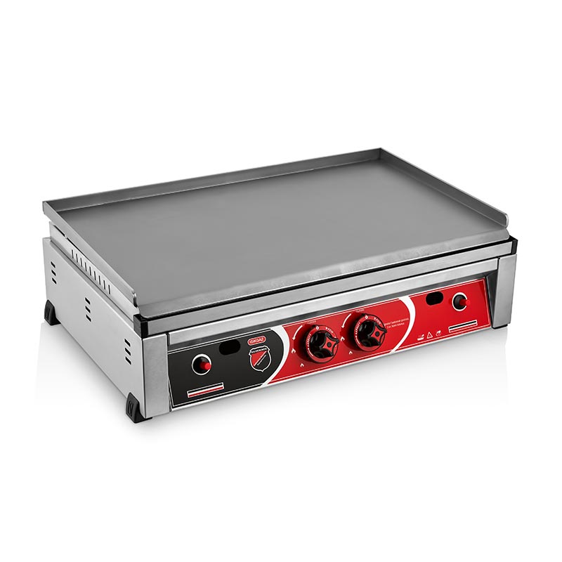 SilverInox 2606 Pleyt Izgara, 70 cm, Doğalgazlı — SilverInox