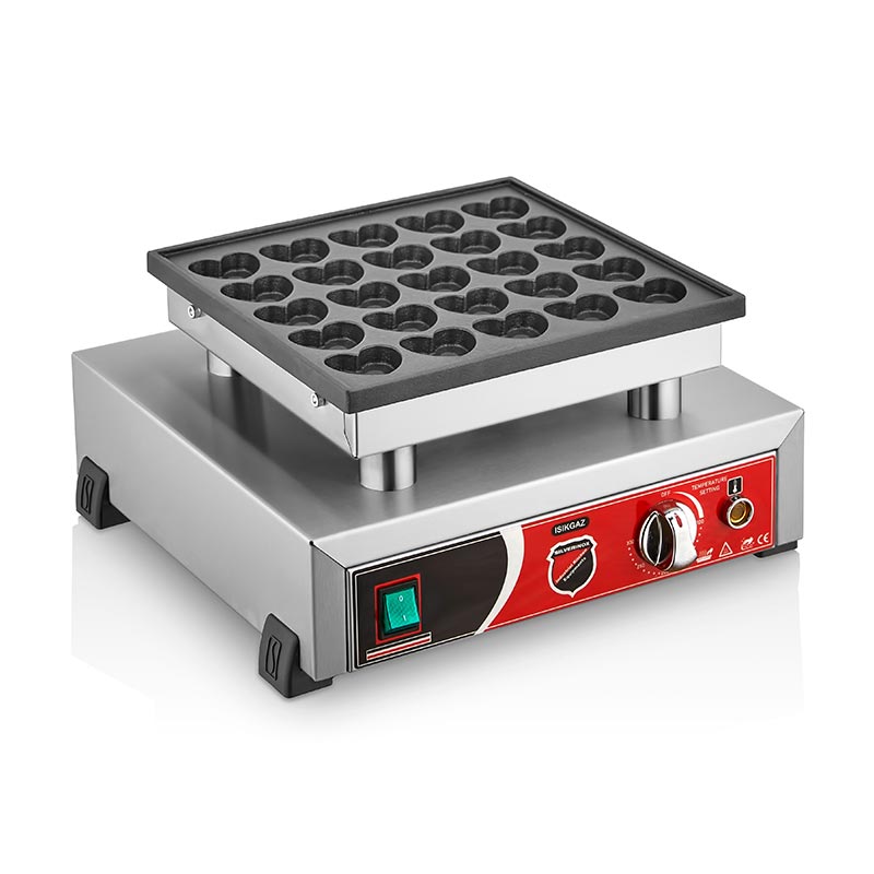 Silverinox Waffle Makinesi Tekli B21 Kalpli Bubble Elektrikli