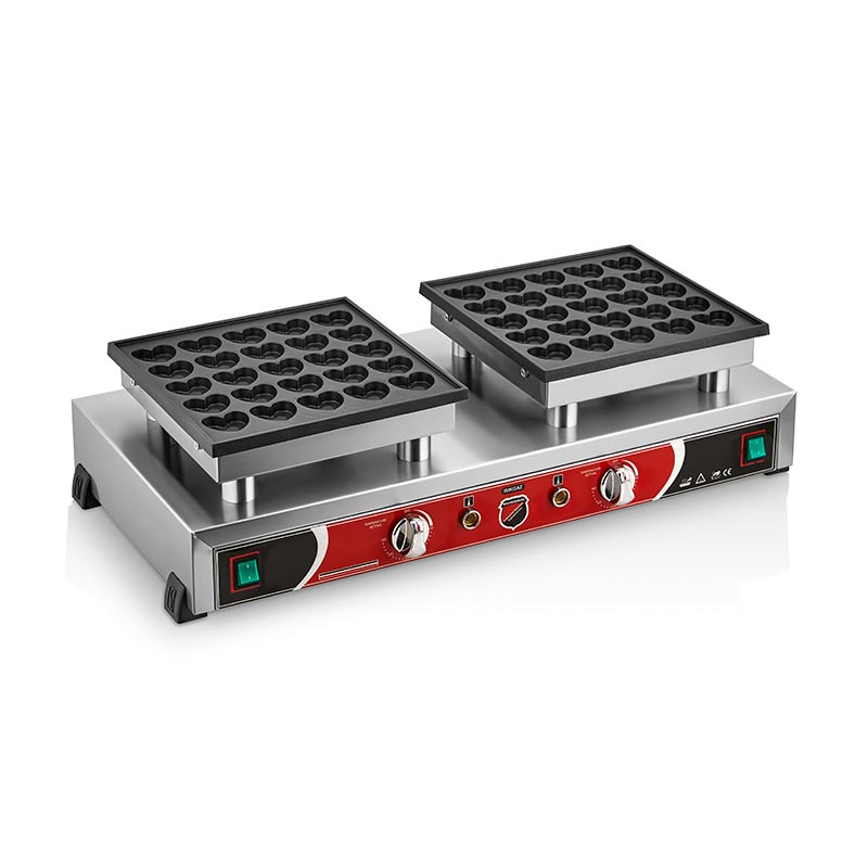 Silverinox Kalpli Bubble Waffle B23 Makinesi Ciftli Elektrikli