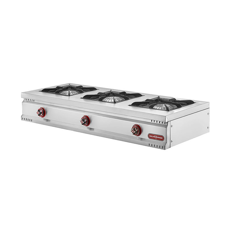SilverInox MD-4D Set Üstü Midi Ocak, 135x60x25 cm, Doğalgazlı — SilverInox