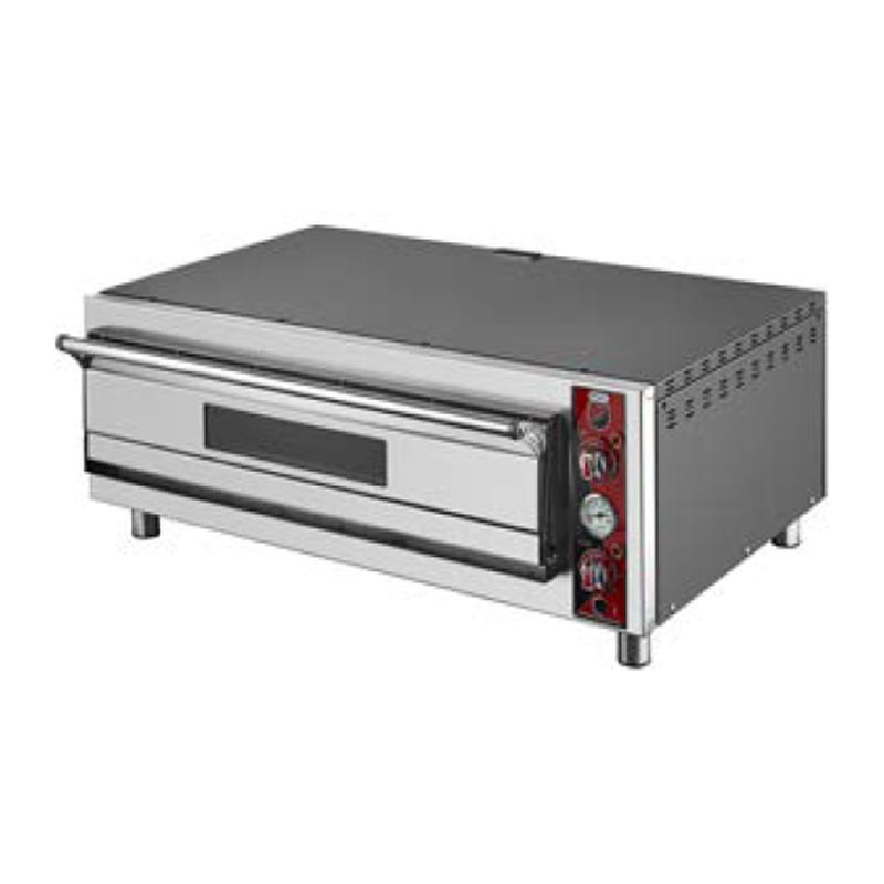 Silverinox Cm X 4 Pizza Kapasiteli Tek Katli Pizza PF-52 Fırıni 25 Elektrikli